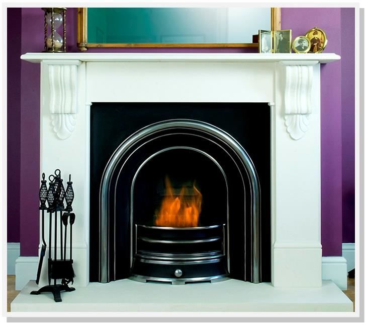 Colourful Fireplace