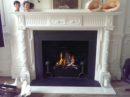 Ornate Fireplace