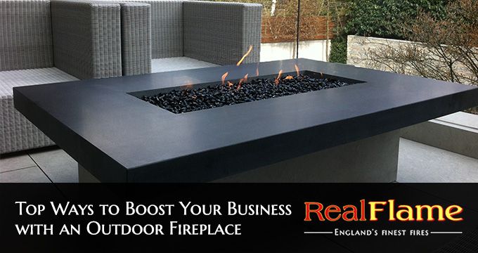 Top Ways to Boost Your Business with an Outdoor Fireplace