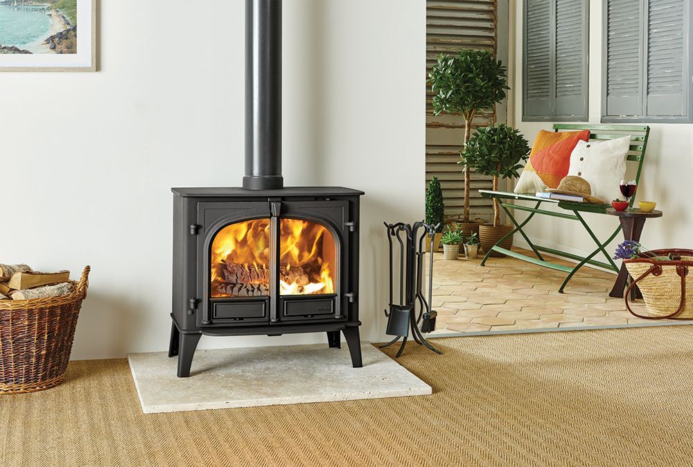 Stockton Wood Burning Stove from Real Flame