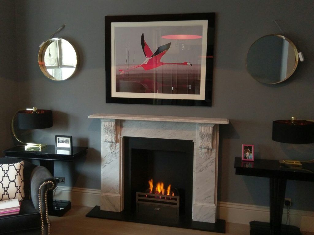 A great benefit of a gas fire is that is style flexibility allows for modern and traditional design options.