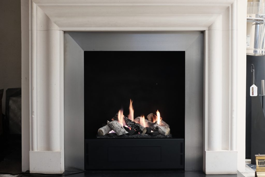 Beautiful image of the modern neverdark bioethanol burner 