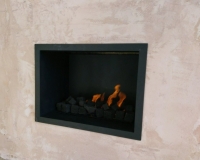 REAL FLAME HITW BLACK STEEL