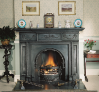 William IV Cast Iron Mantel