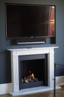 Stone Platform Grate Fires