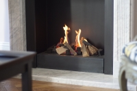 Stone Platform Grate Fires