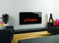 Studio Electric Glass Wall mounted fires